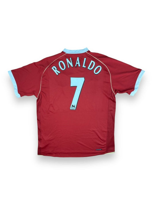 Manchester United Home Shirt 2006/07 Ronaldo #7 - 8/10 - L