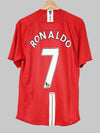 Manchester United Home Shirt 2007-09 Ronaldo #7 (L)