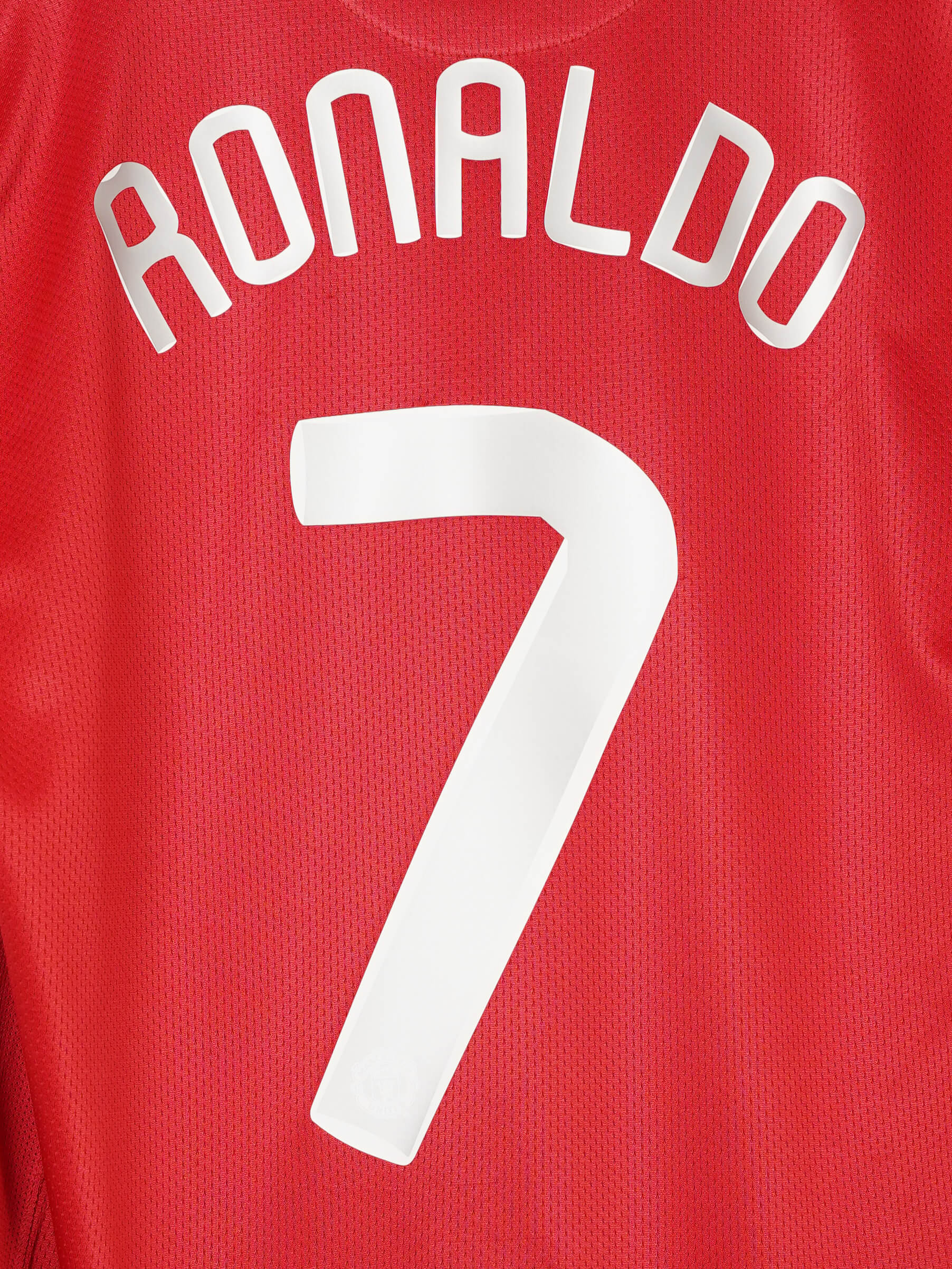 2007-09 Manchester United Ronaldo #7 Home Shirt (M) Nike | First11