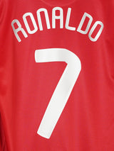 Manchester United Home Shirt 2007-09 Ronaldo 7 (M)