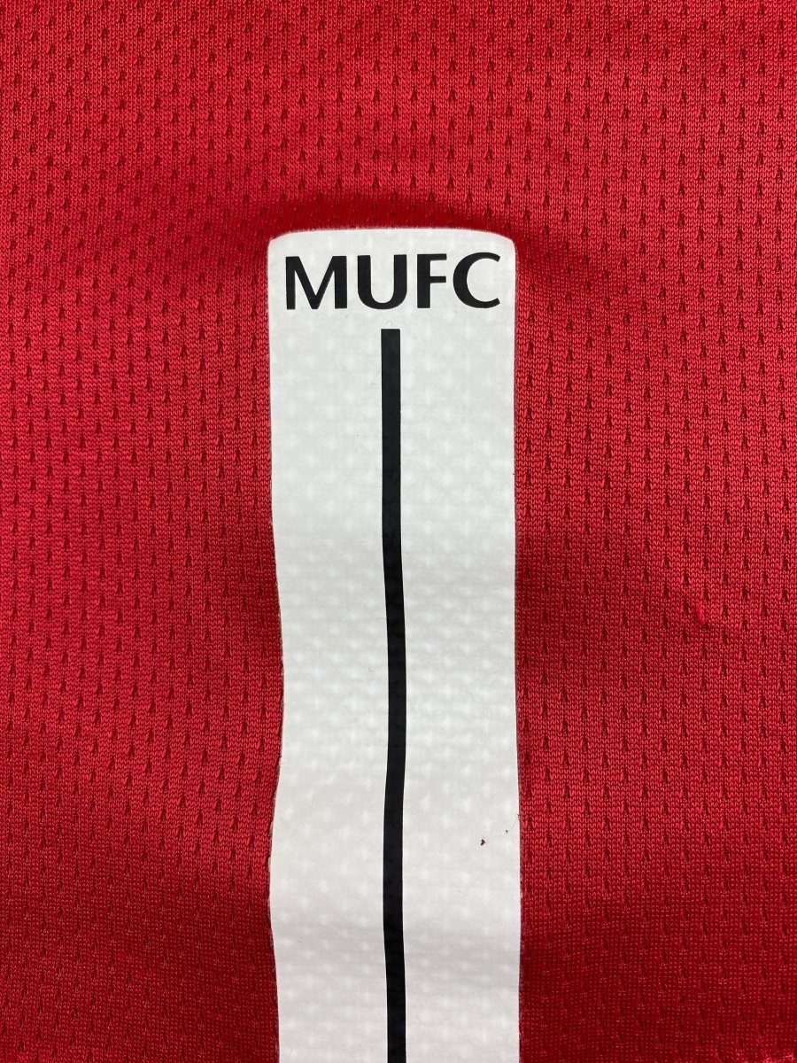 Manchester United Home Shirt 2007/09 - 7/10 - L Kids