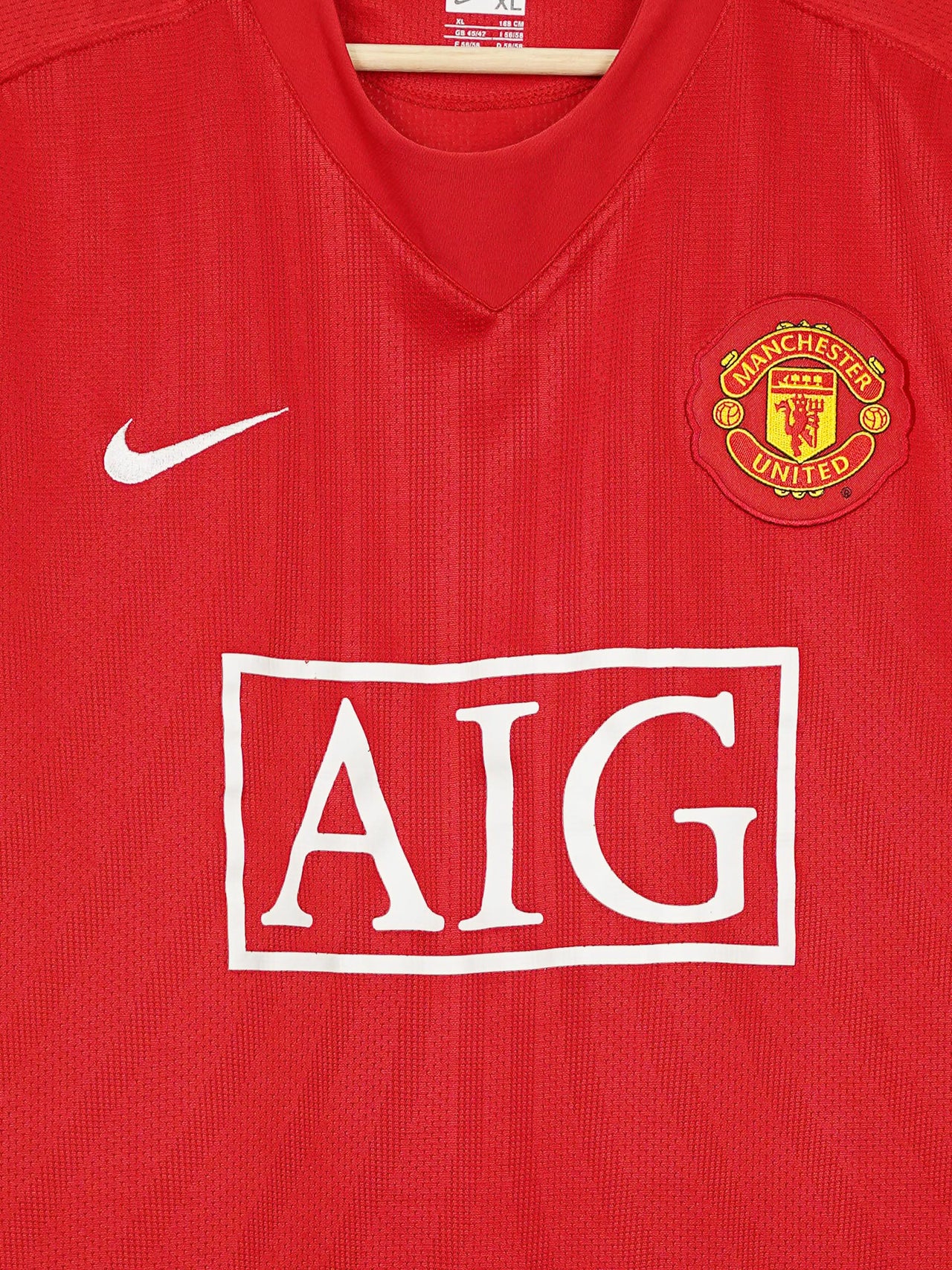 Manchester United Home Shirt 2007/8 Ronaldo 7 (XL)