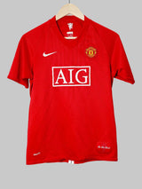 Manchester United Home Shirt 2007/8 (XL Kids)