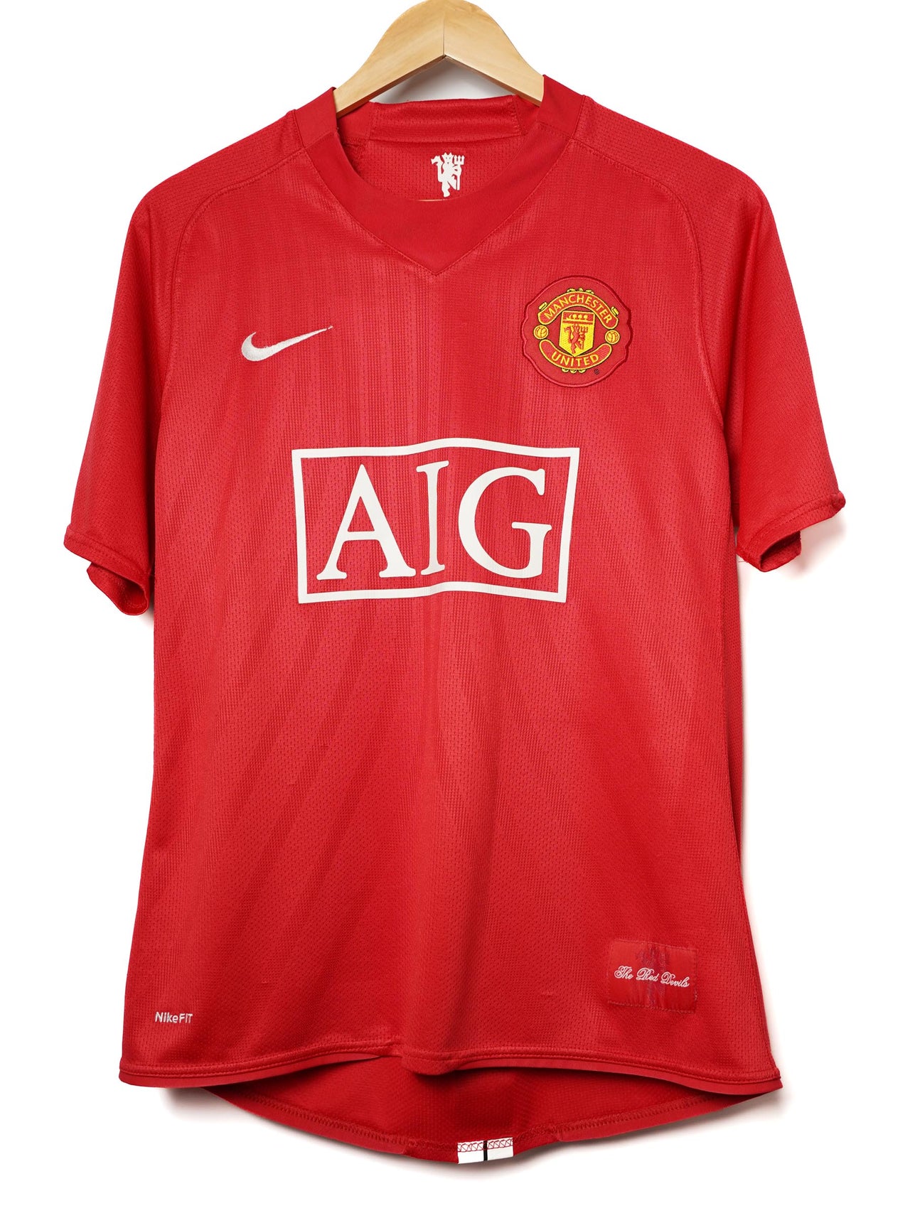 Manchester United Home Shirt 2007/9 Ronaldo 7 (M)