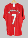 2007-09 Manchester United Ronaldo #7 Home Shirt (XL) Nike