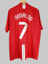 Manchester United Home Shirt 2007/9 Ronaldo #7 (XXL)
