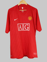 Manchester United Home Shirt 2007/9 Ronaldo 7 (XXL)