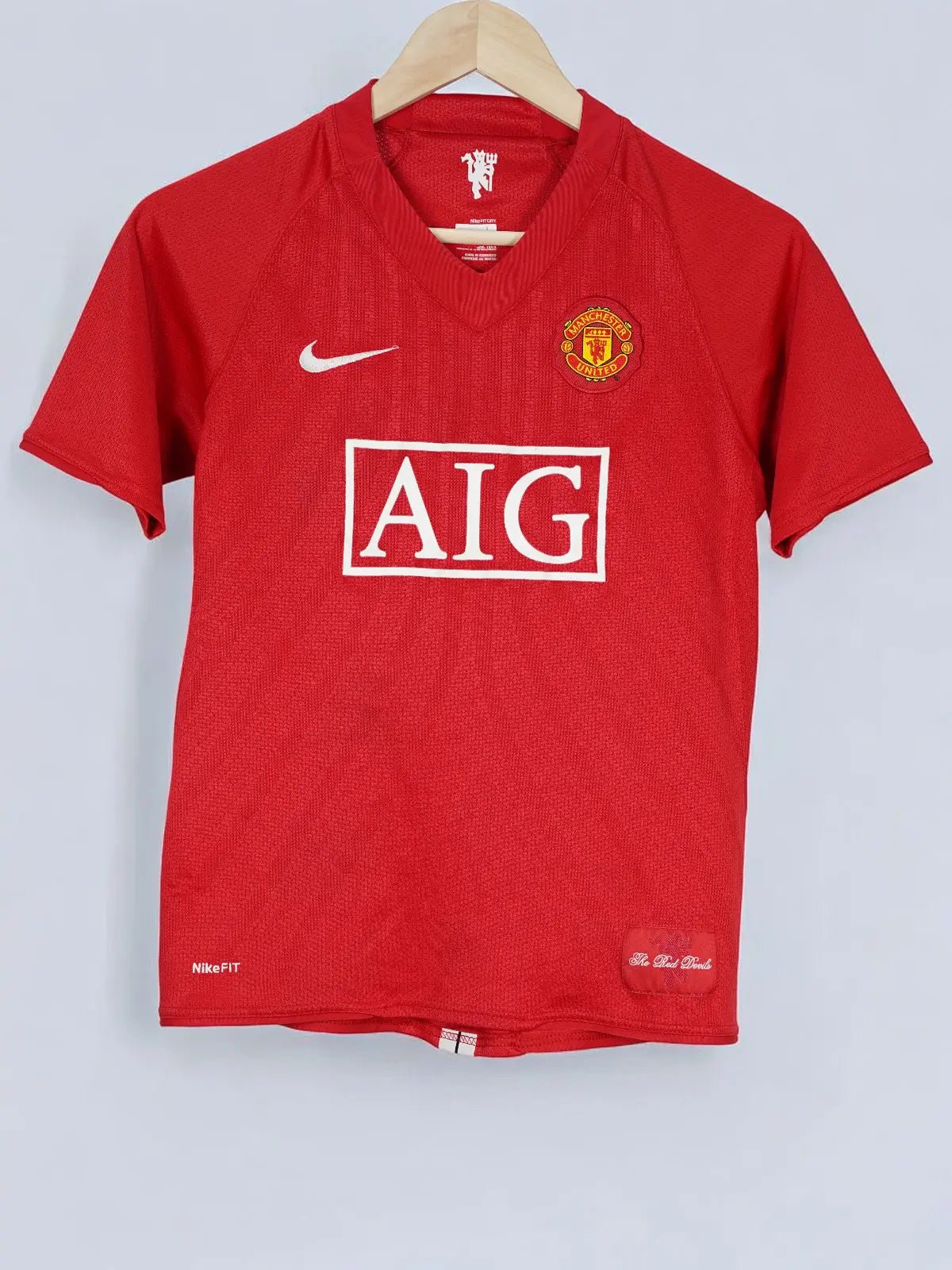 Manchester United Home Shirt 2008/09 (L Kids)