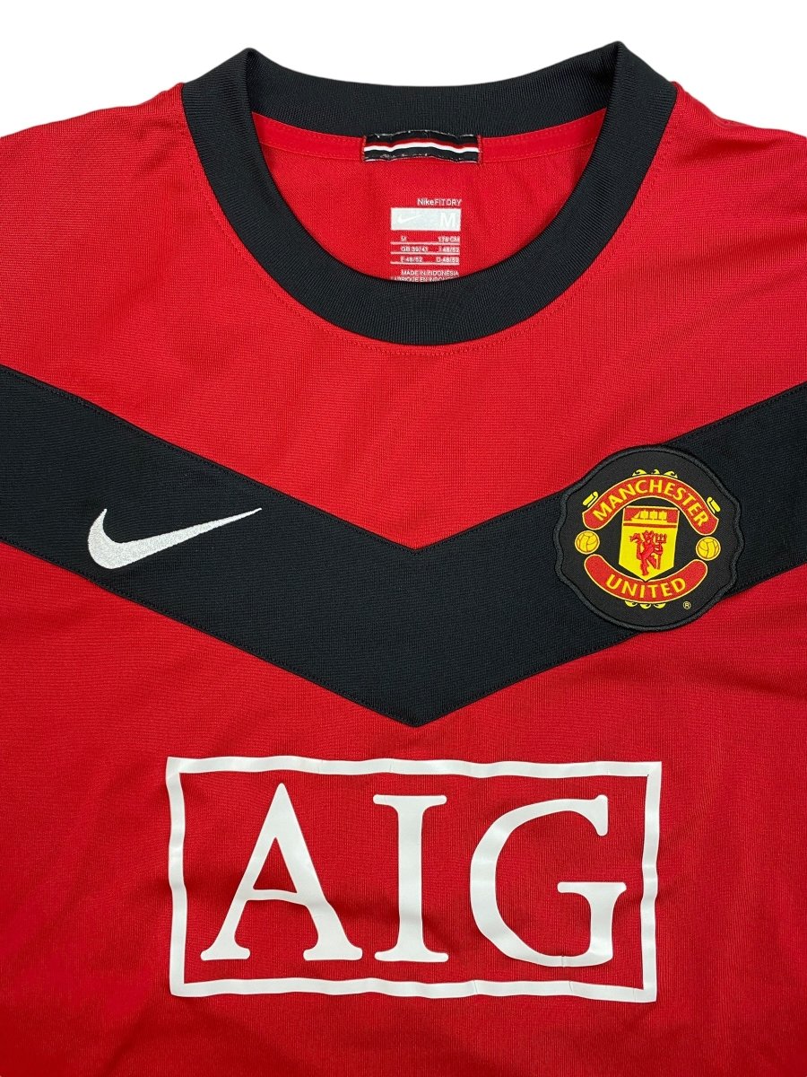 Manchester United Home Shirt 2009/10 - 9/10 - M