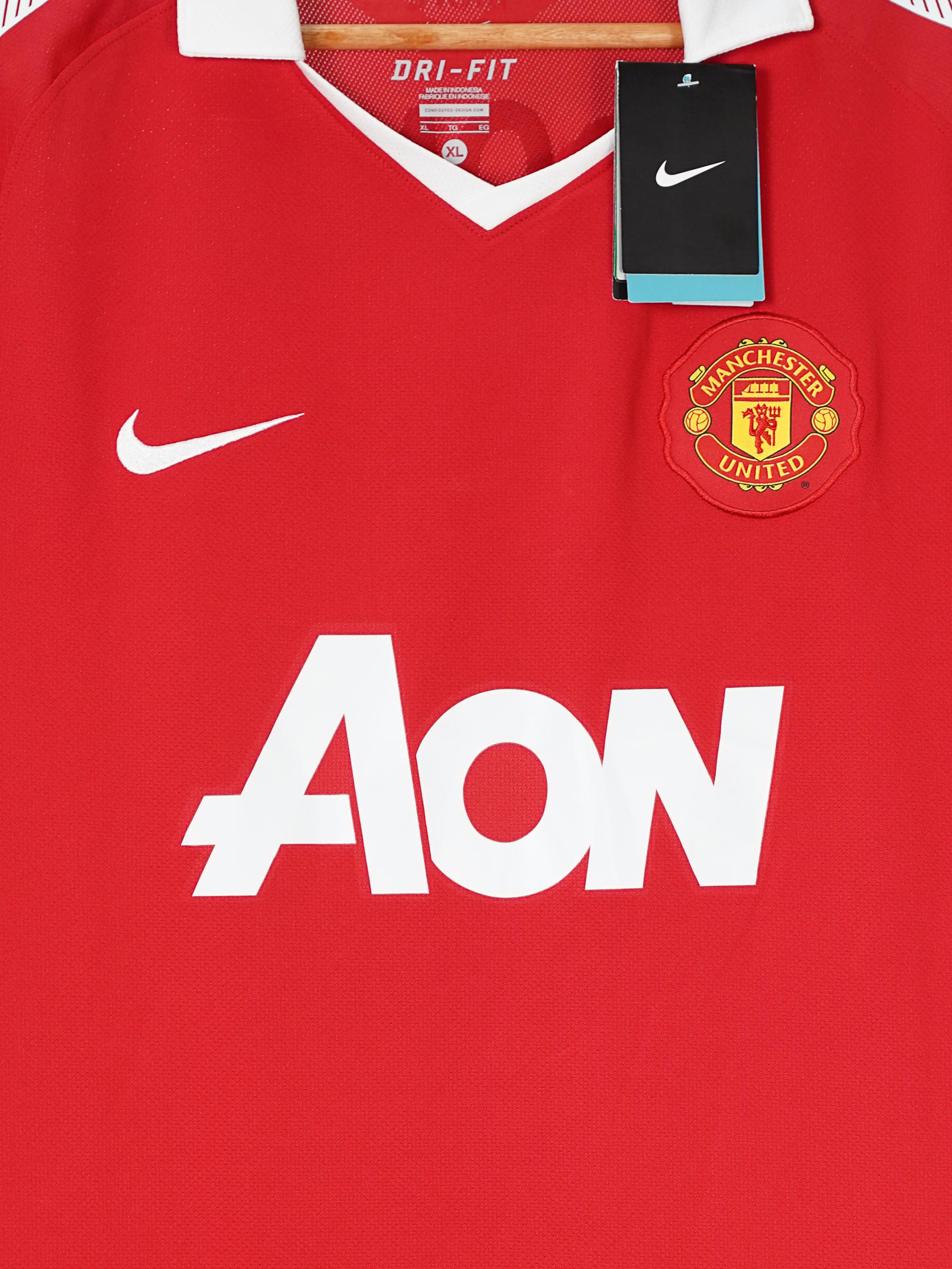 Manchester United Home Shirt 2010/11 BNWT Rooney 10 (XL)