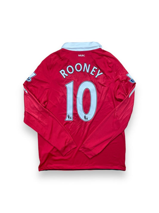 Manchester United Home Shirt 2010/11 Rooney #10 - 9/10 - XL