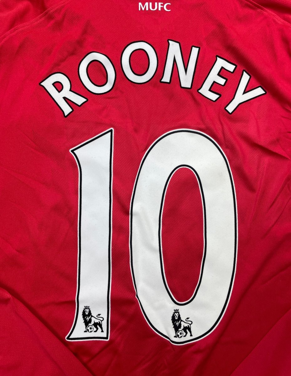 Manchester United Home Shirt 2010/11 Rooney #10 - 9/10 - XL