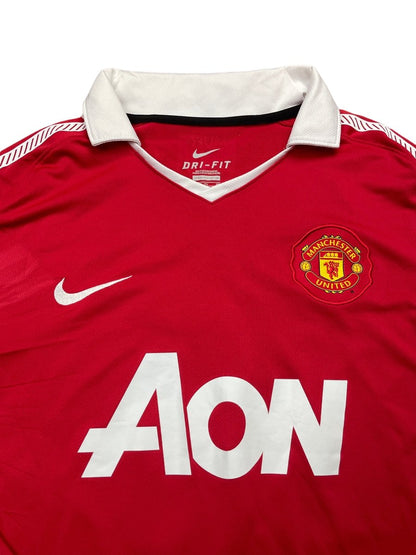 Manchester United Home Shirt 2010/11 Rooney #10 - 9/10 - XL