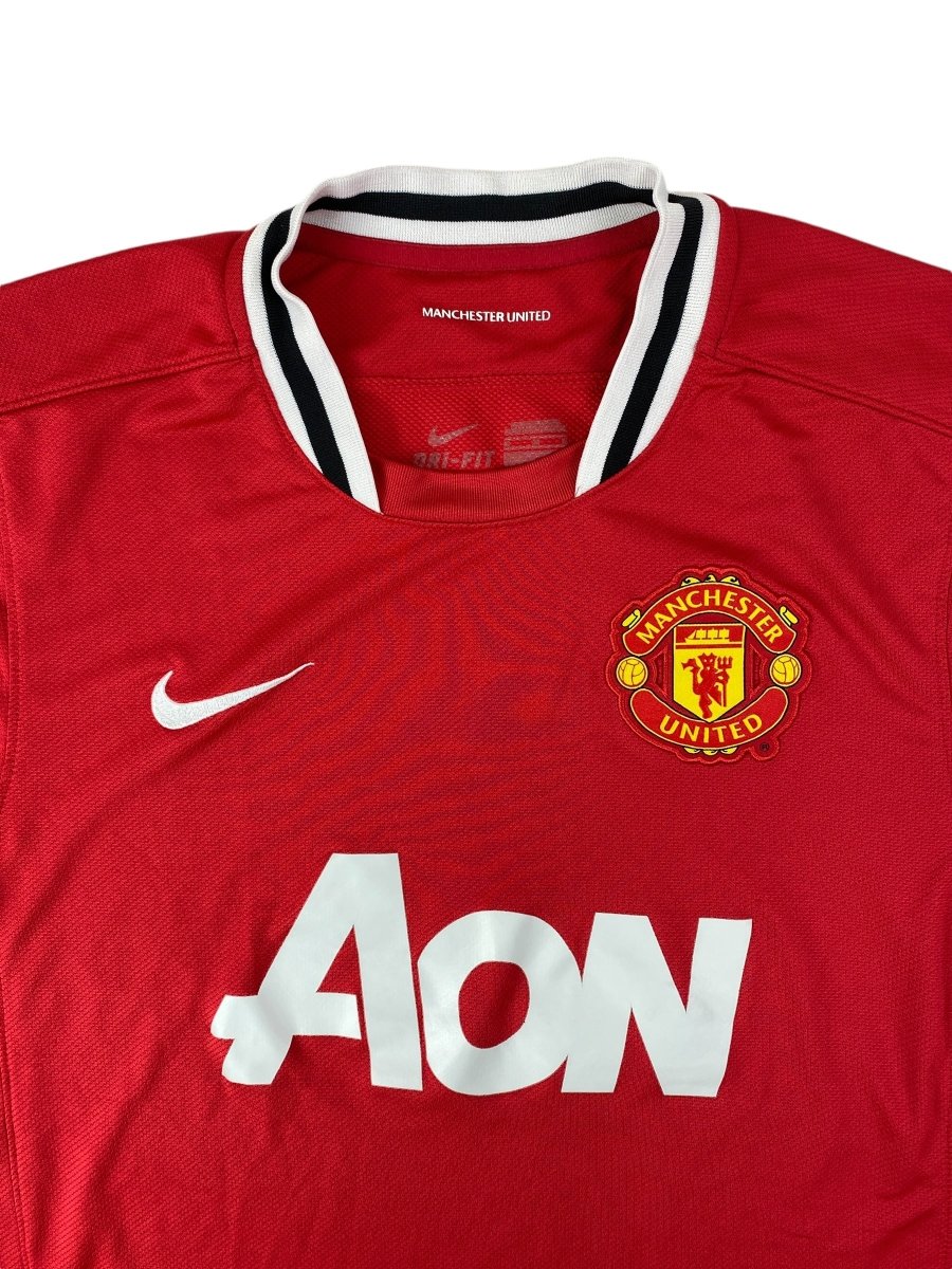 Manchester United Home Shirt 2011/12 - 9/10 - M