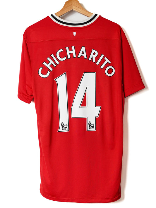 Manchester United Home Shirt 2011/12 Chicharito 14 (L)