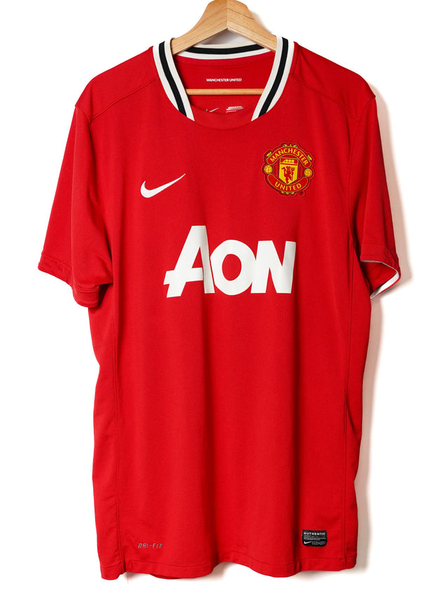 Manchester United Home Shirt 2011/12 Chicharito 14 (L)