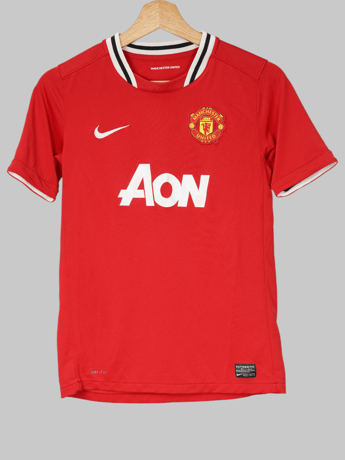 Manchester United Home Shirt 2011/12 (L Kids)