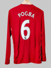 Manchester United Home Shirt 2016/17 Pogba #6 L/S (M)