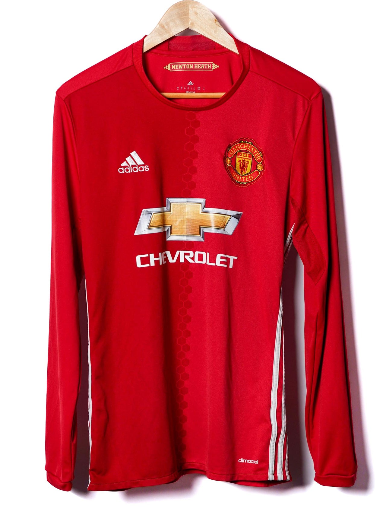 Manchester United Home Shirt 2016/17 Pogba #6 L/S (M)