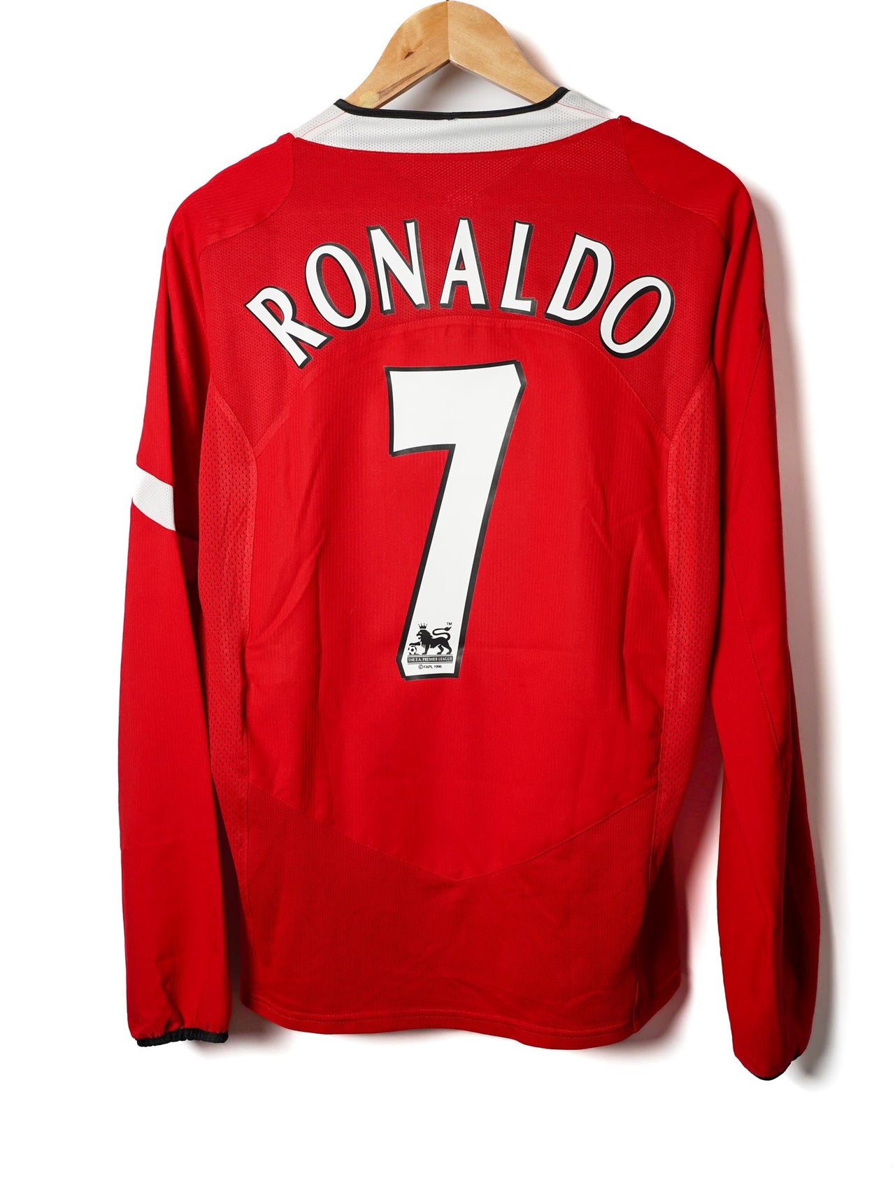 Manchester United Home Shirt L/S 2004/6 Ronaldo 7 (M)