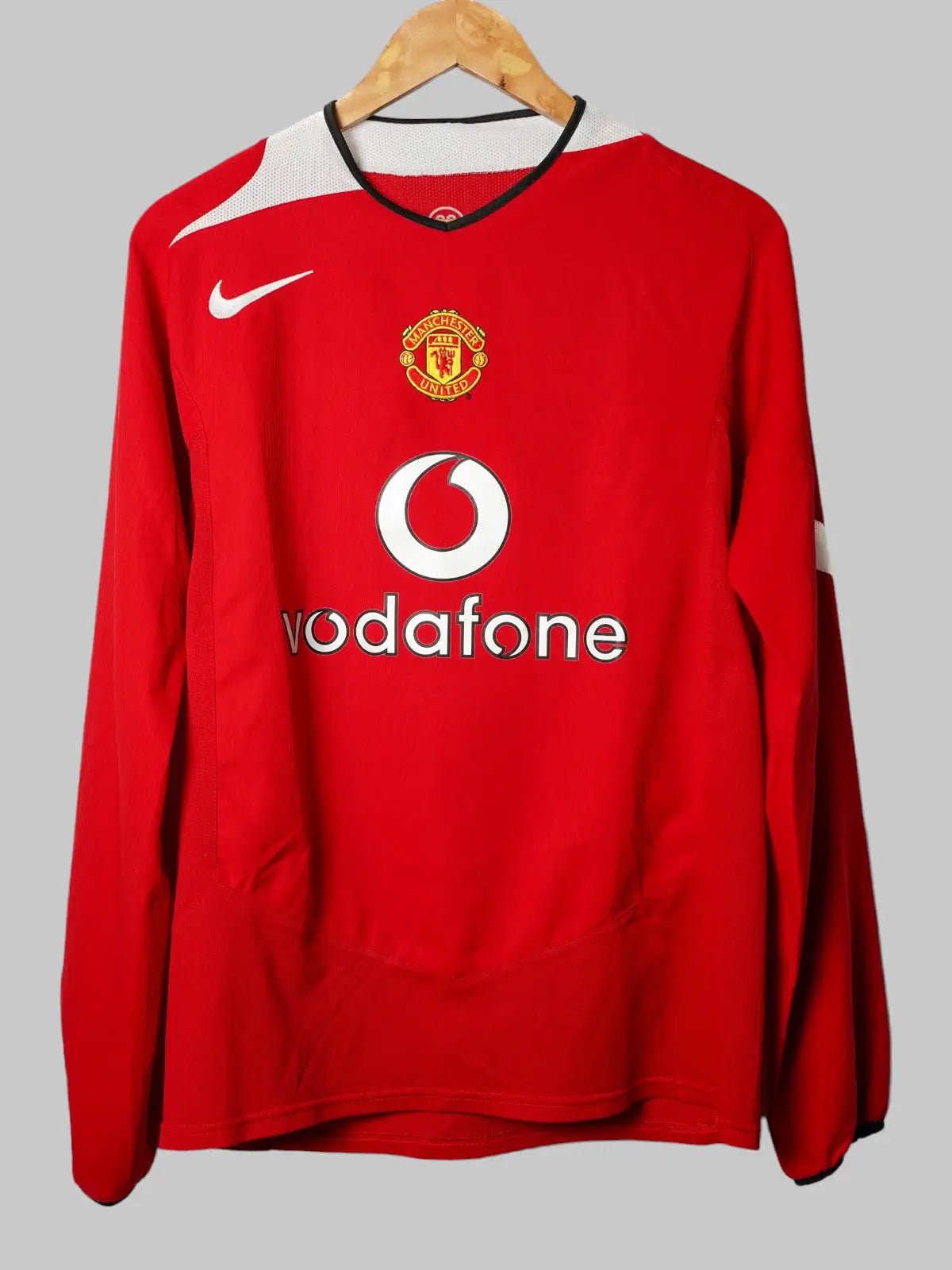 Manchester United Home Shirt L/S 2004/6 Ronaldo 7 (M)