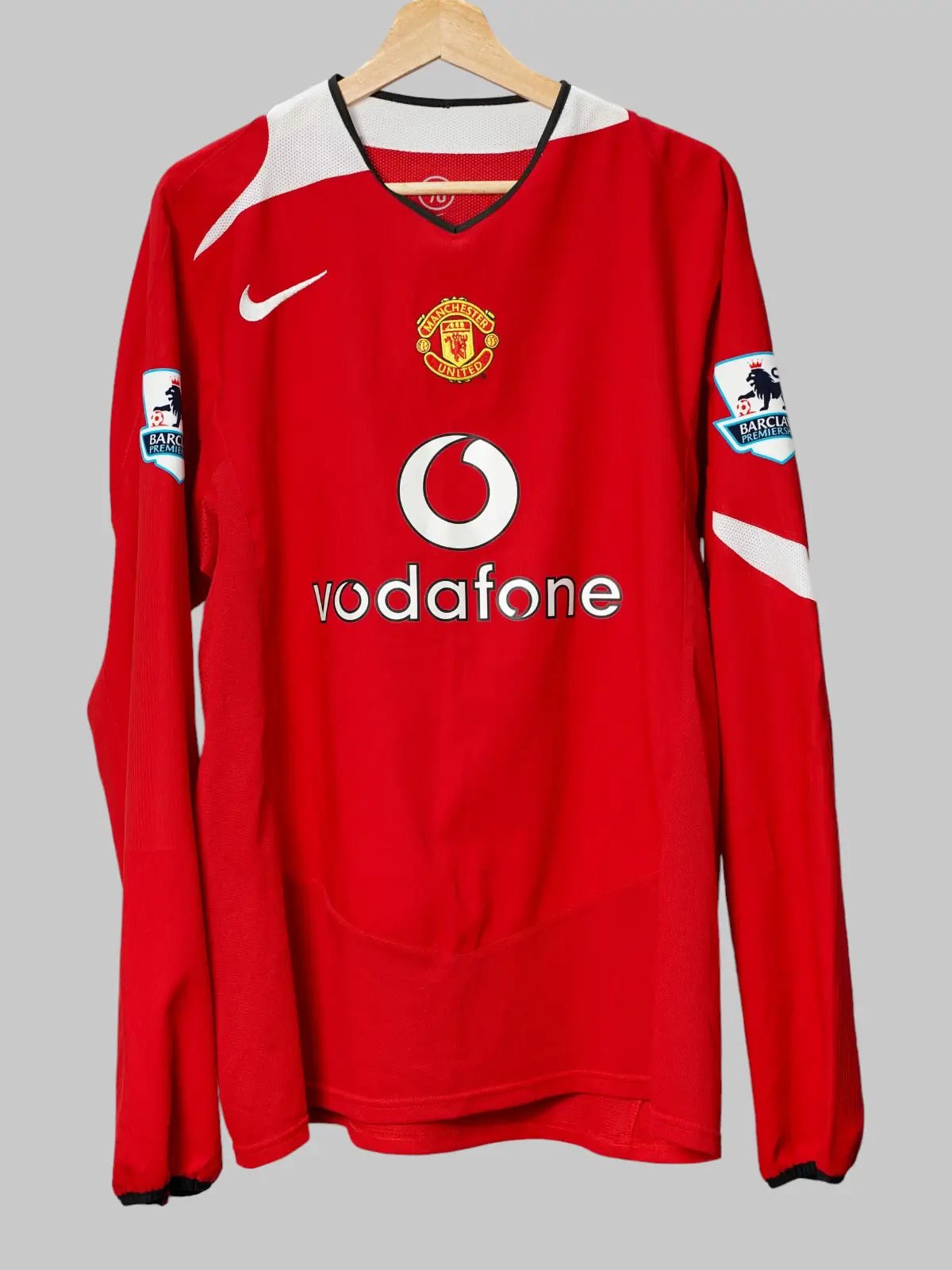 Manchester United Home Shirt L/S 2004/6 Ronaldo 7 (XL)