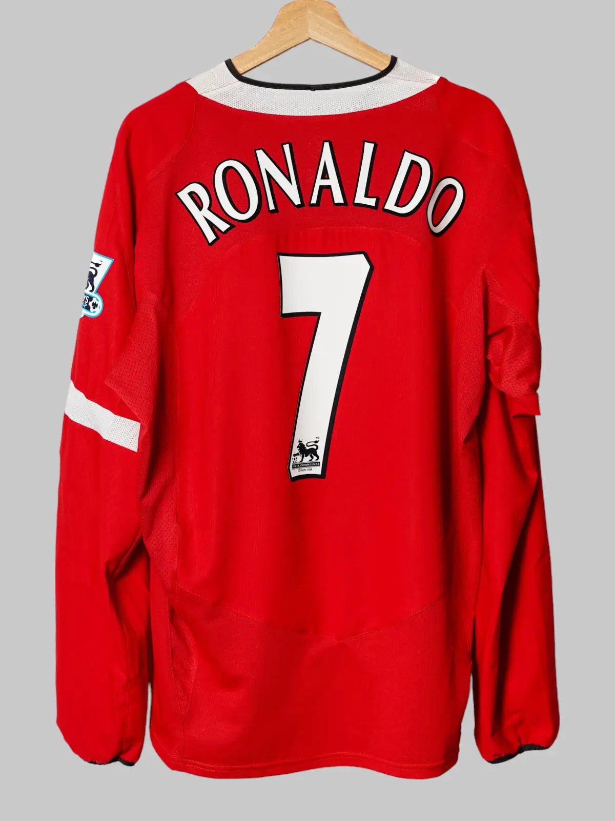 Manchester United Home Shirt L/S 2004/6 Ronaldo 7 (XL)