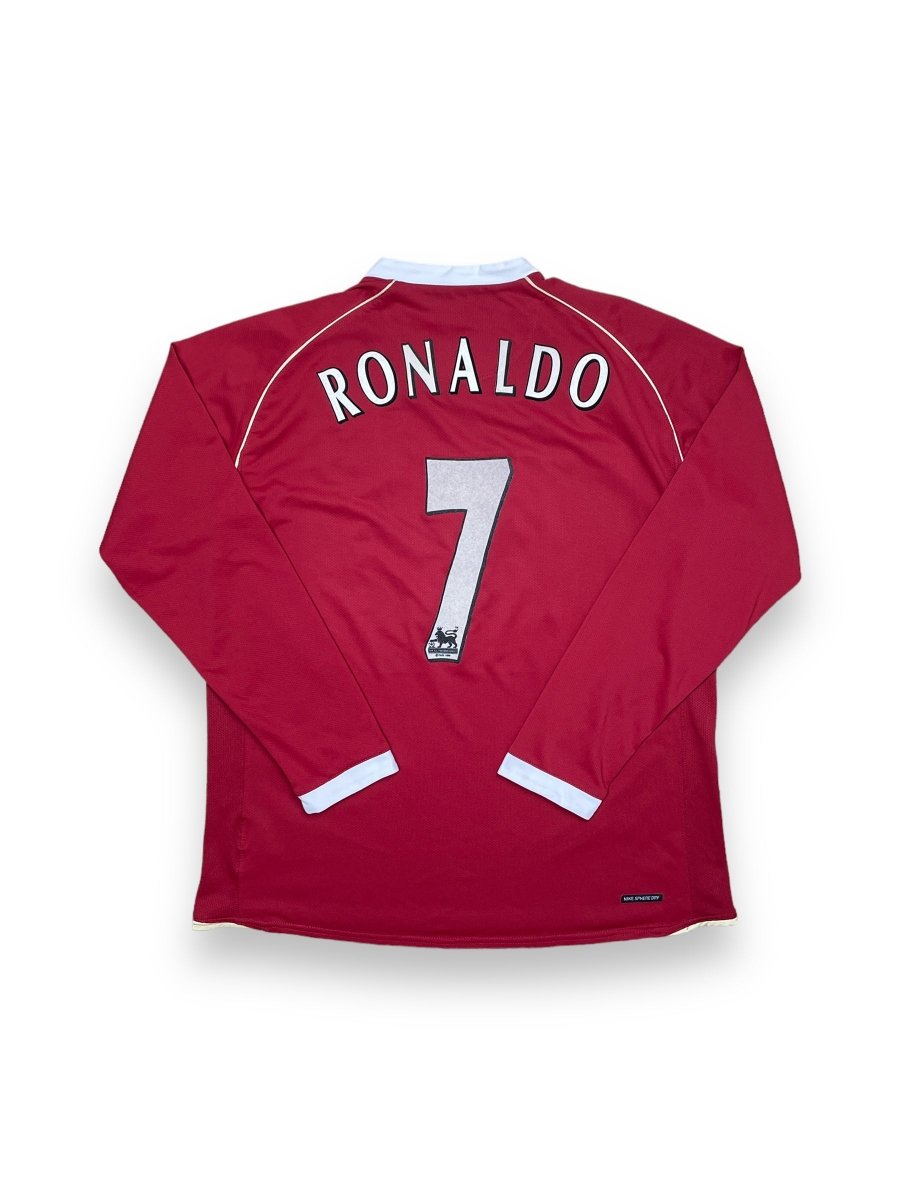 Manchester United Home Shirt L/S 2006/7 Ronaldo #7 - 10/10 - L