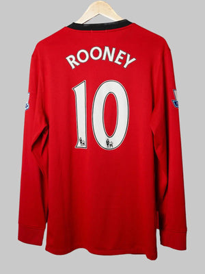 Manchester United Heimtrikot L/S 2009/10 Rooney 10 (L)