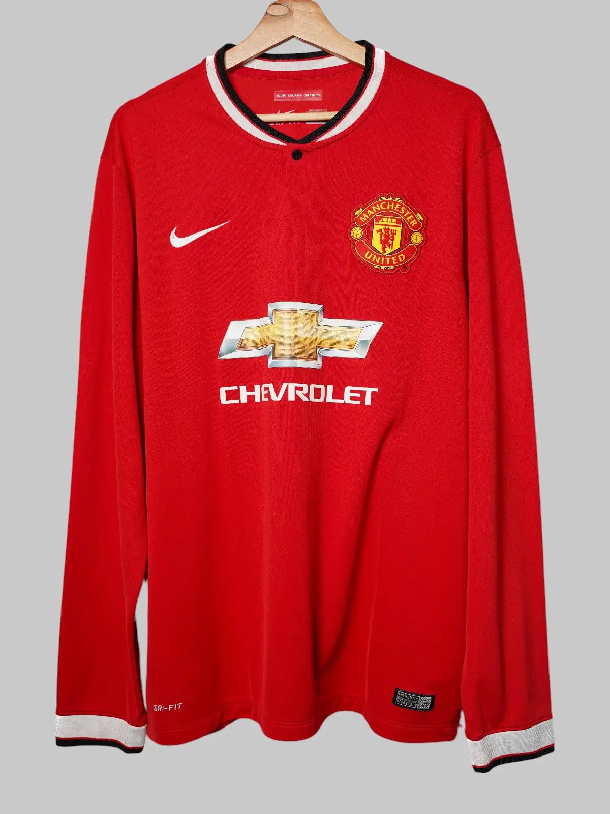 Manchester United Home Shirt L/S 2014/15 Rooney 10 (XL)