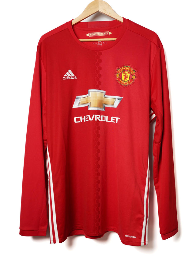 Manchester United Home Shirt L/S 2016/17 Ibrahimovic 9 (XL)