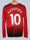 Manchester United Home Shirt L/S 2018/19 Rashford #10 (XS)