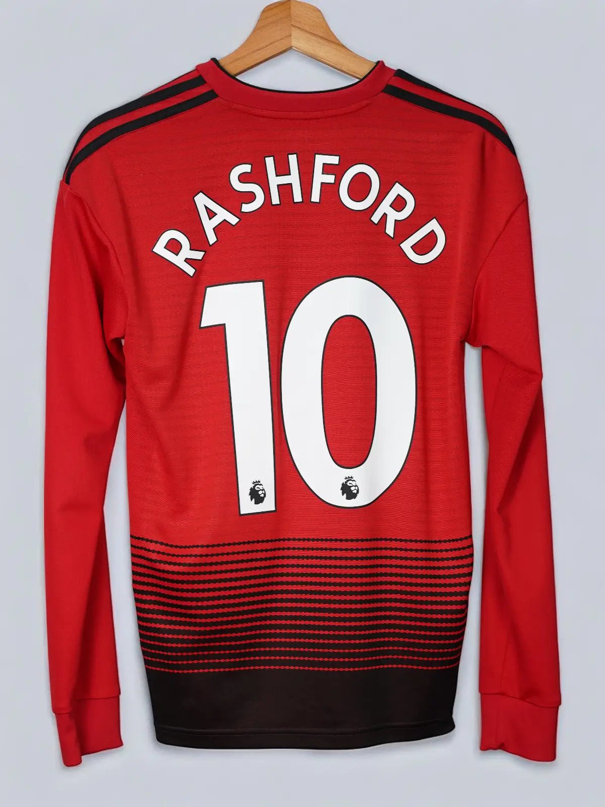 Manchester United Home Shirt L/S 2018/19 Rashford 10 (XS)