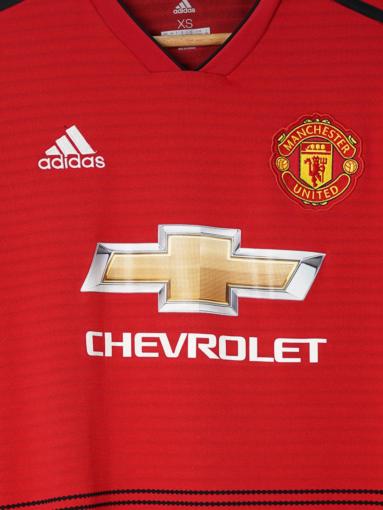 Manchester United Home Shirt L/S 2018/19 Rashford 10 (XS)