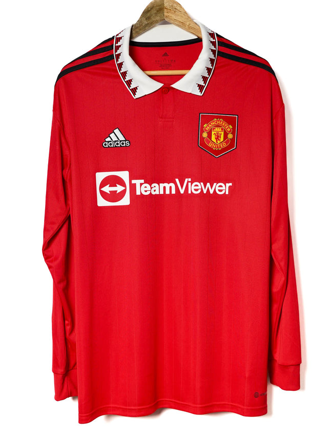 Manchester United home Shirt L/S 2022/23 Rashford 10 (L)