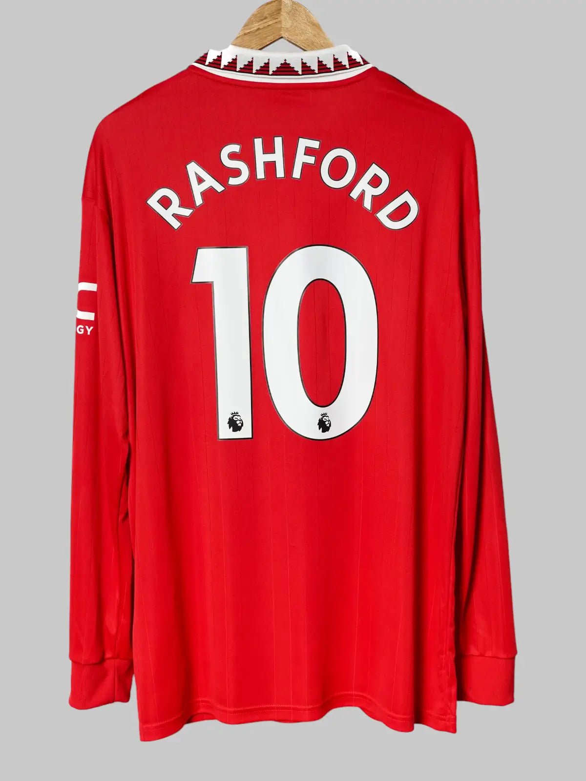 Manchester United home Shirt L/S 2022/23 Rashford 10 (L)