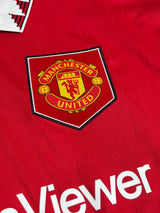 Manchester United Home Shirt L/S 2022/23 Ronaldo 7 (L)