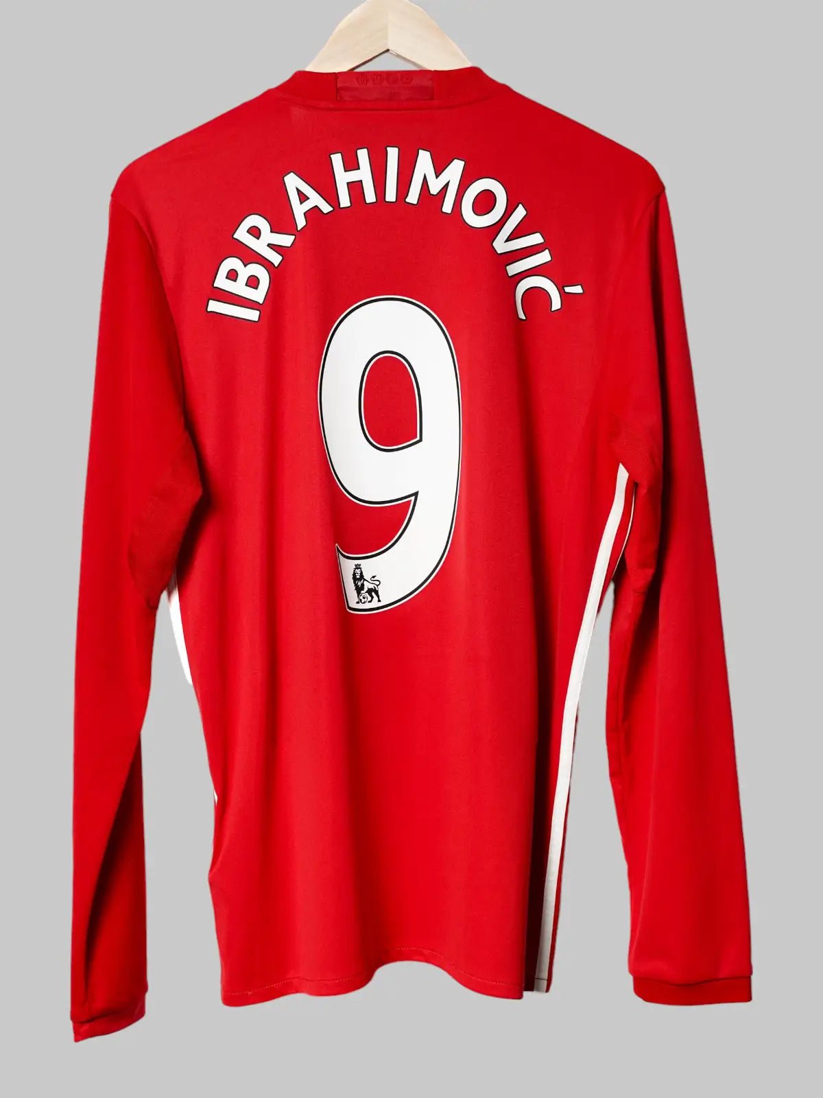 Manchester United L/S Home Shirt 2015/16 Ibrahimovic 9 (M)