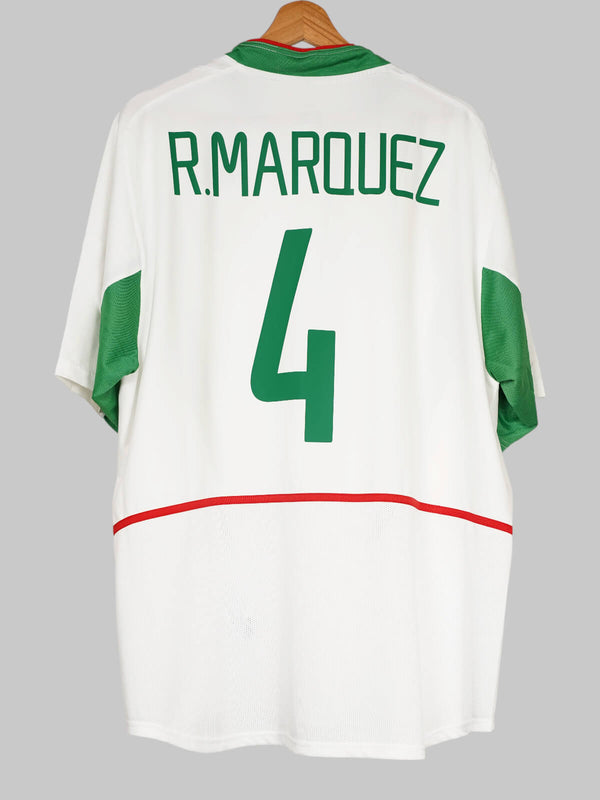 Mexico Away Shirt 2003/4 Marquez #4 (XL)