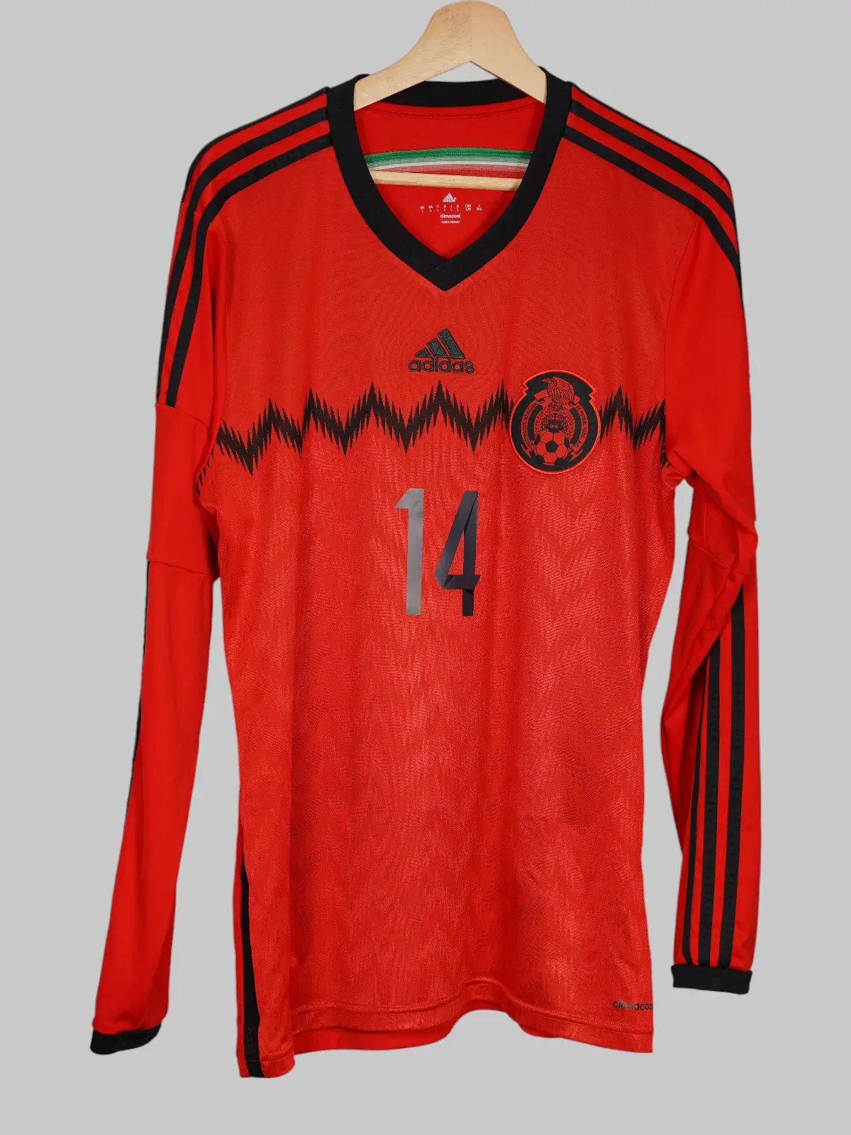 Mexico Away Shirt 2014/15 L/S J.Hernandez 14 (L)