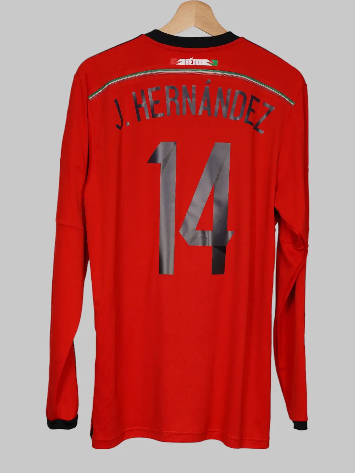 Mexico Away Shirt 2014/15 L/S J.Hernandez 14 (L)