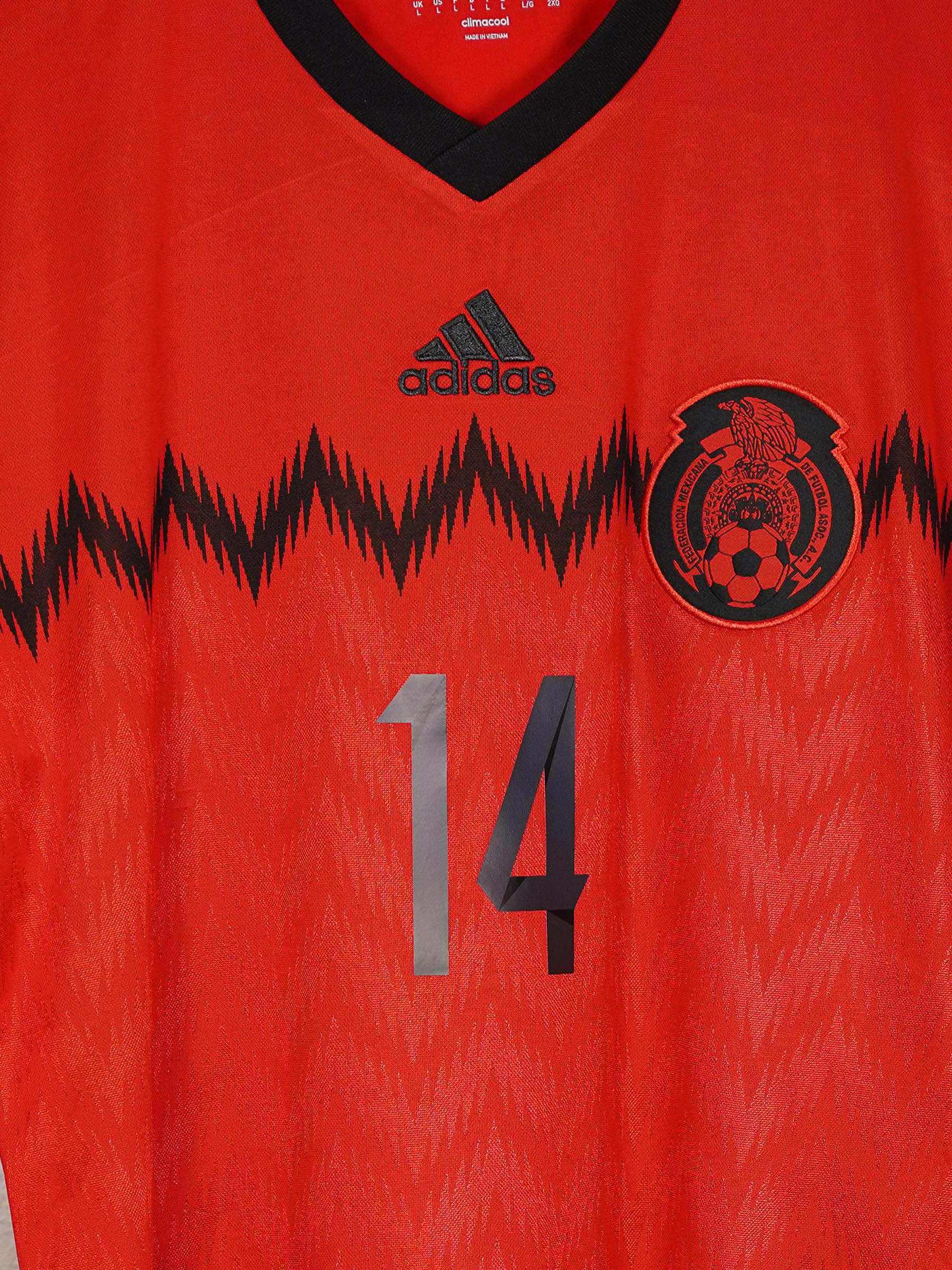 Mexico Away Shirt 2014/15 L/S J.Hernandez 14 (L)