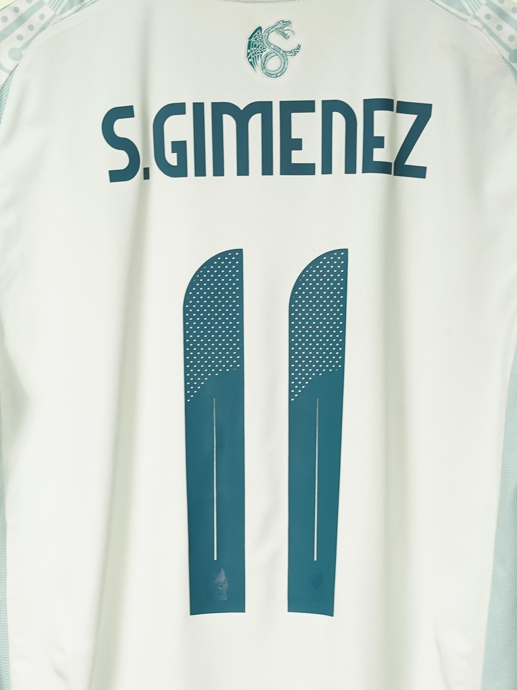 Mexico Away Shirt 2024/25 S.Gimenez 11 (L)