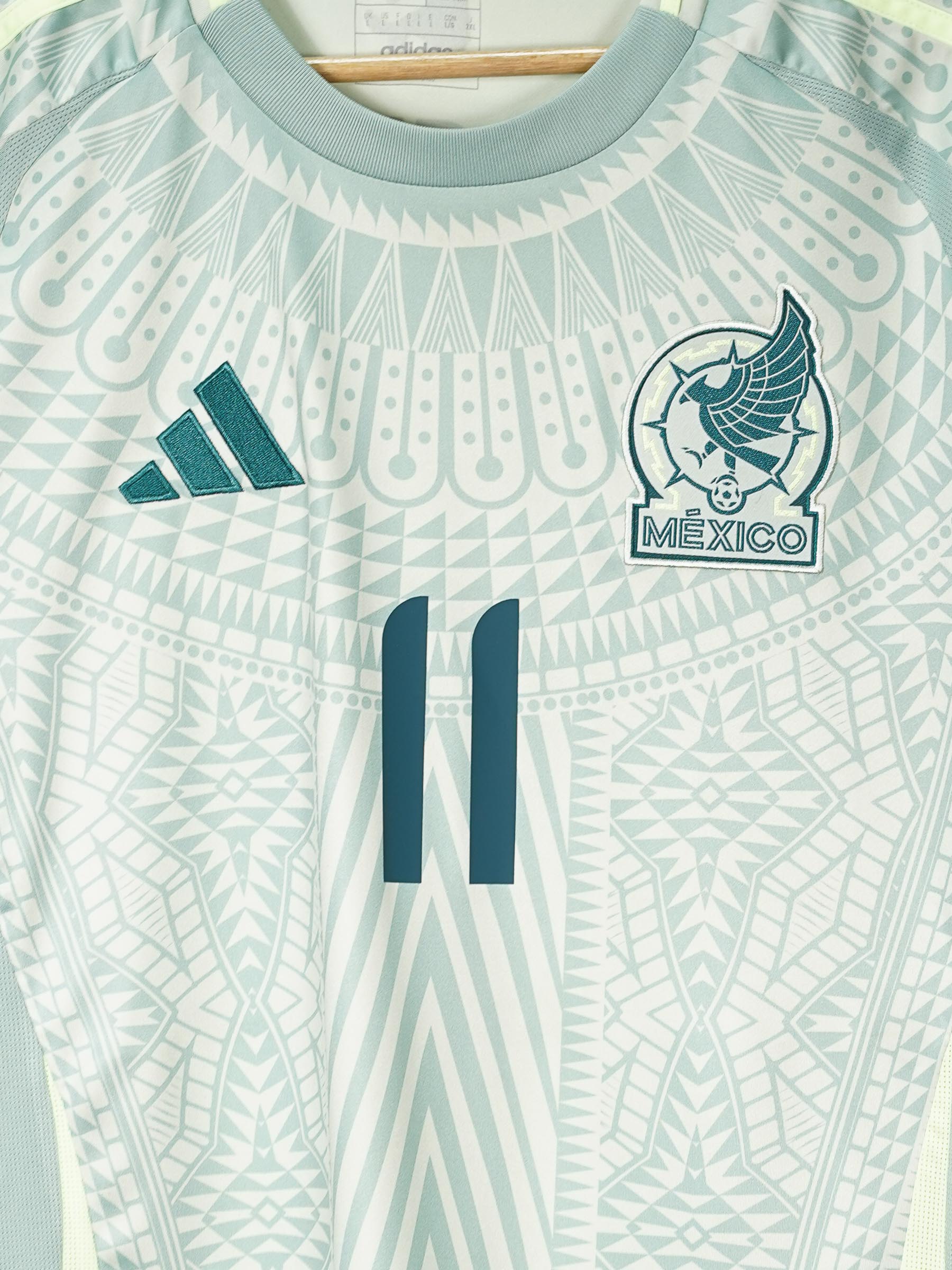 Mexico Away Shirt 2024/25 S.Gimenez 11 (L)
