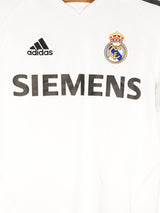 2005/6 Real Madrid Home Shirt Raul #7 (Kids L)
