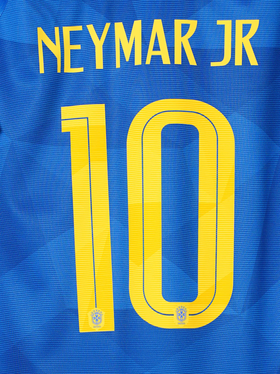 2018/19 Brazil Neymar Jr #10 Away Shirt (M)