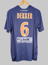 Montpellier Home Shirt 2016/17 Dekker #6 Match Issued & Signed (M Women)