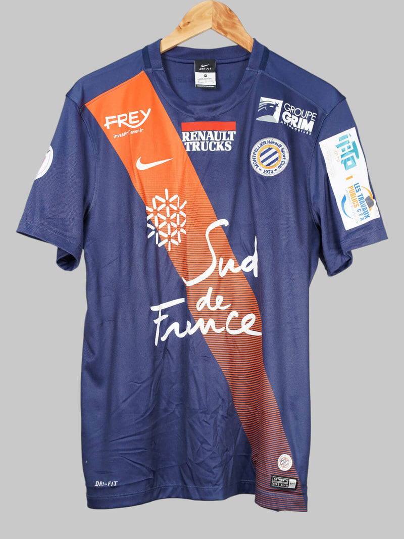 Montpellier Home Shirt 2016/17 Dekker 6 Match Issued & Signed (M Women)