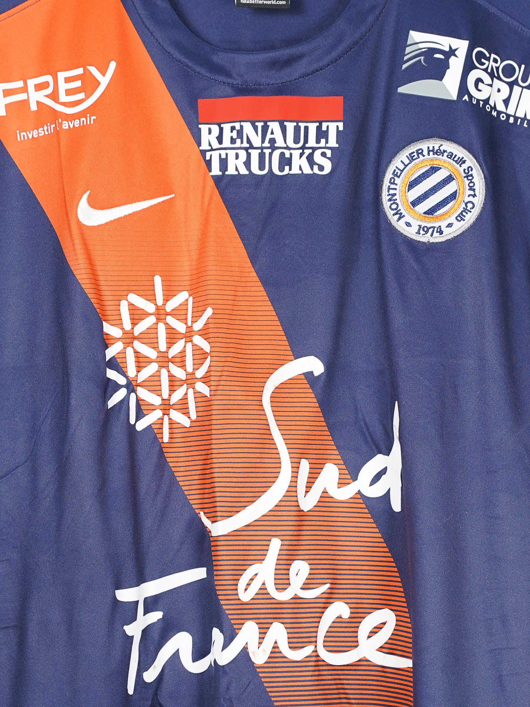 Montpellier Home Shirt 2016/17 Dekker 6 Match Issued & Signed (M Women)