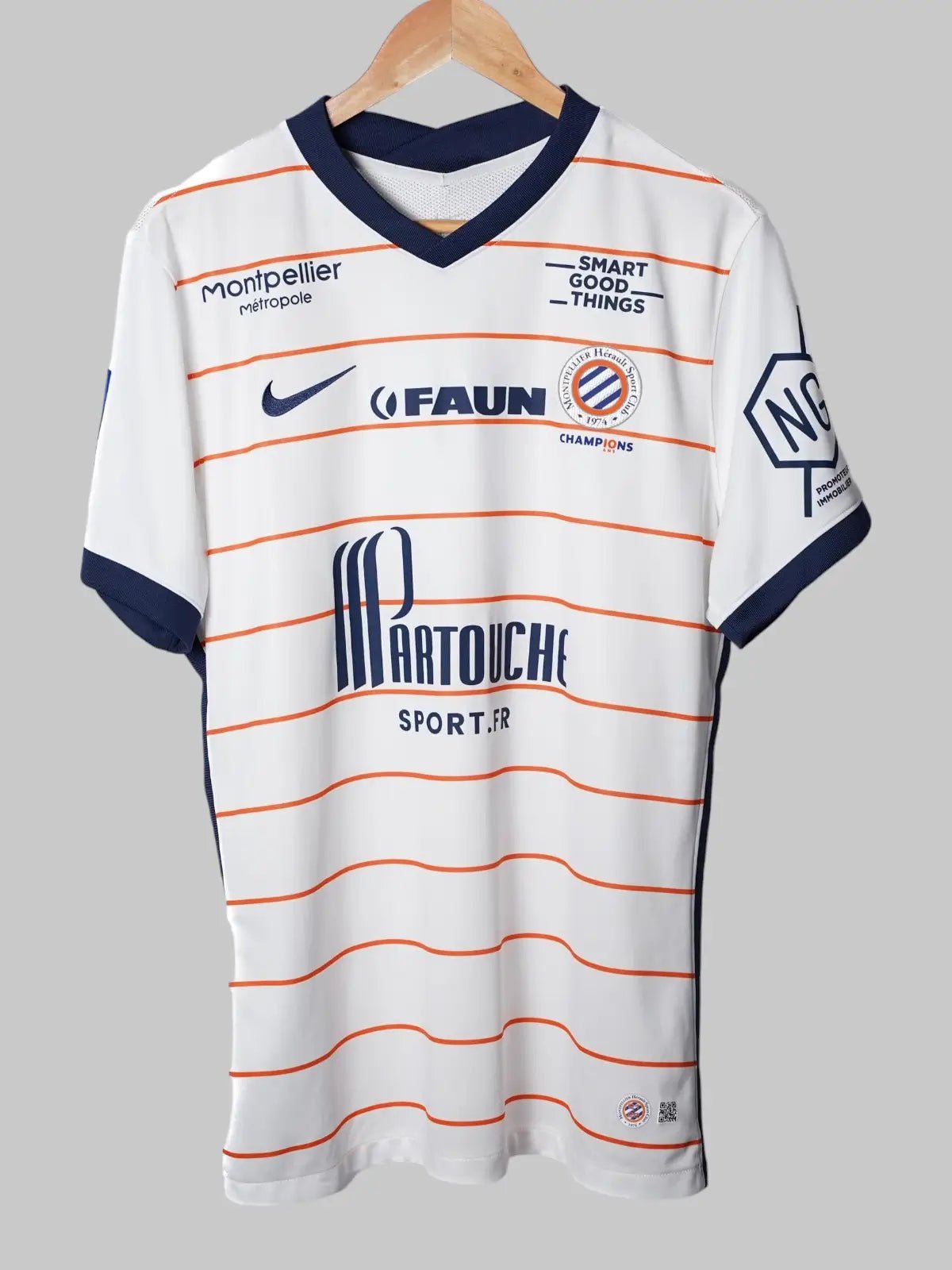 Camiseta Montpellier HSC Away 2021/22 Delort 9 (XL)